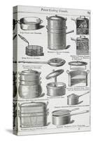 Patent Cooking Utensils-Isabella Beeton-Stretched Canvas