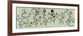 Patent Cork Screws, C.1908-Louis Wain-Framed Giclee Print