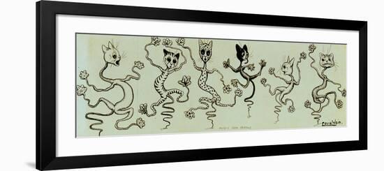 Patent Cork Screws, C.1908-Louis Wain-Framed Giclee Print