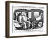 Patent First-Class Costume for the Collision Season, 1876-Charles Samuel Keene-Framed Giclee Print
