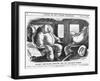 Patent First-Class Costume for the Collision Season, 1876-Charles Samuel Keene-Framed Giclee Print