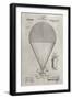 Patent--Hot Air Balloon-Alicia Ludwig-Framed Art Print
