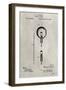 Patent--Light Bulb-Alicia Ludwig-Framed Art Print