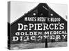 Patent Medicine Sign on A Barn-Dorothea Lange-Stretched Canvas