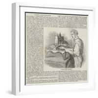 Patent Sewing Machine-null-Framed Giclee Print