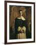 Pater Dominique Lacordaire. 1840-Théodore Chasseriau-Framed Giclee Print