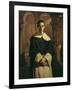 Pater Dominique Lacordaire. 1840-Théodore Chasseriau-Framed Giclee Print