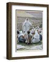 Pater Noster - the Lord's Prayer, Illustration for 'The Life of Christ', C.1886-94-James Tissot-Framed Giclee Print