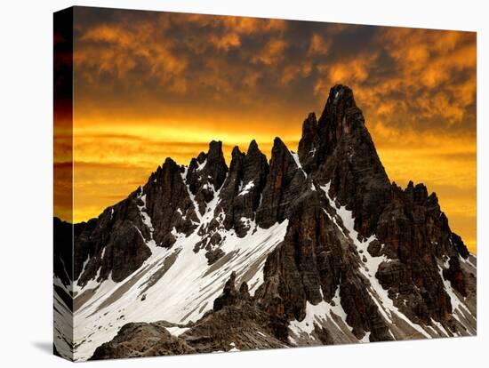 Paternkofel, Dolomite Alps,Italy-volrab vaclav-Stretched Canvas