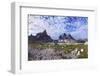 Paternkofel (Left) and Tre Cime Di Lavaredo Mountains, Sexten Dolomites, South Tyrol, Italy-Frank Krahmer-Framed Photographic Print