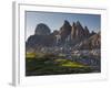 Paternkofel, Zwšlferkofel, South Tyrol, the Dolomites Mountains, Italy-Rainer Mirau-Framed Photographic Print