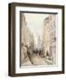 Paternoster Row, City of London, 1851-Thomas Colman Dibdin-Framed Giclee Print