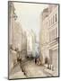 Paternoster Row, City of London, 1851-Thomas Colman Dibdin-Mounted Giclee Print