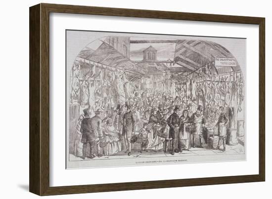 Paternoster Square, London, C1850-NE Boadle-Framed Giclee Print