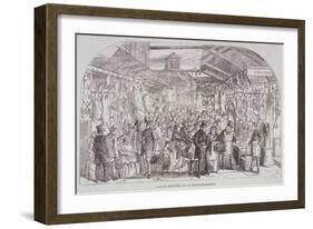 Paternoster Square, London, C1850-NE Boadle-Framed Giclee Print