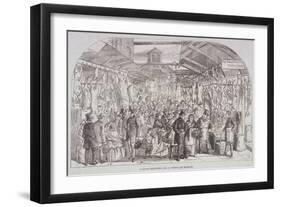 Paternoster Square, London, C1850-NE Boadle-Framed Giclee Print