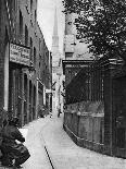 The Remnants of a Thames-Side City Merchant Mansion, Near Cannon Street Station, 1926-1927-null-Stretched Canvas