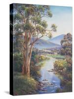 Paterson Pastoral-John Bradley-Stretched Canvas