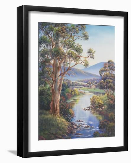 Paterson Pastoral-John Bradley-Framed Giclee Print