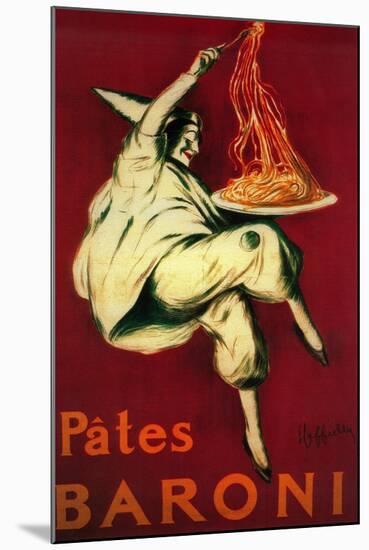 Pates Baroni Vintage Poster - Europe-Lantern Press-Mounted Art Print