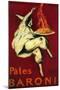 Pates Baroni Vintage Poster - Europe-Lantern Press-Mounted Art Print