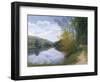 Path Along the River-Timothy Arzt-Framed Art Print