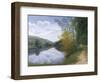 Path Along the River-Timothy Arzt-Framed Art Print