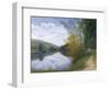 Path Along the River-Timothy Arzt-Framed Art Print