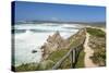 Path Along the West Coast at the Beach of Rena Maiore, Sardinia, Italy, Mediterranean, Europe-Markus Lange-Stretched Canvas