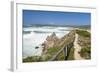 Path Along the West Coast at the Beach of Rena Maiore, Sardinia, Italy, Mediterranean, Europe-Markus Lange-Framed Photographic Print