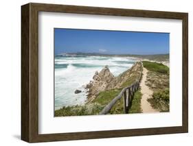 Path Along the West Coast at the Beach of Rena Maiore, Sardinia, Italy, Mediterranean, Europe-Markus Lange-Framed Photographic Print