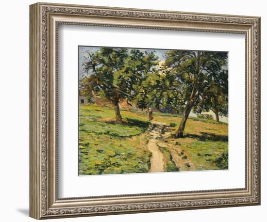 Path at Damiette, C.1886-Jean Baptiste Armand Guillaumin-Framed Giclee Print