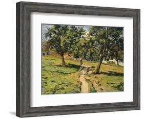 Path at Damiette, C.1886-Jean Baptiste Armand Guillaumin-Framed Giclee Print