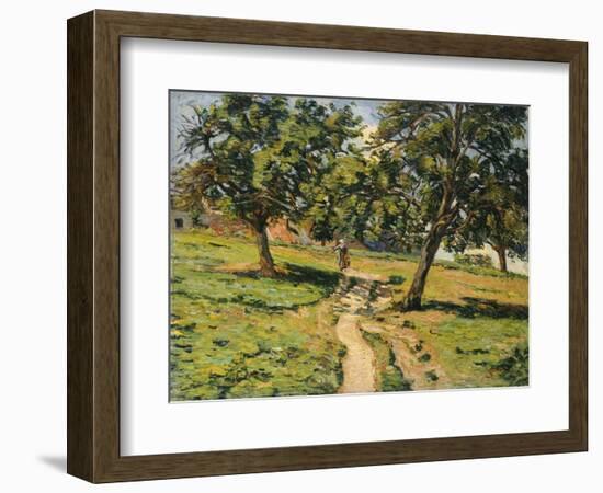 Path at Damiette, C.1886-Jean Baptiste Armand Guillaumin-Framed Giclee Print