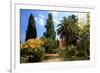 Path at Hanbury Botanic Gardens near Ventimiglia, Province of Imperia, Liguria, Italy-null-Framed Art Print