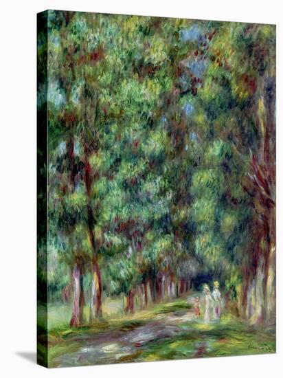 Path in a Wood, 1910-Pierre-Auguste Renoir-Stretched Canvas