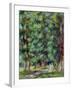 Path in a Wood, 1910-Pierre-Auguste Renoir-Framed Giclee Print