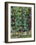 Path in a Wood, 1910-Pierre-Auguste Renoir-Framed Giclee Print