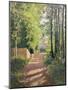 Path in a Wood in Normandy-Gustave Caillebotte-Mounted Giclee Print