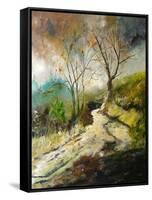 Path in Harroy-Pol Ledent-Framed Stretched Canvas