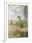 Path in Ile Saint Martin, Vetheuil-Claude Monet-Framed Giclee Print