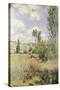 Path in Ile Saint Martin, Vetheuil-Claude Monet-Stretched Canvas