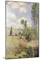 Path in Ile Saint Martin, Vetheuil-Claude Monet-Mounted Giclee Print