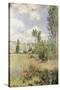 Path in Ile Saint Martin, Vetheuil-Claude Monet-Stretched Canvas