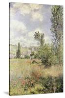 Path in Ile Saint Martin, Vetheuil-Claude Monet-Stretched Canvas