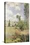 Path in Ile Saint Martin, Vetheuil-Claude Monet-Stretched Canvas