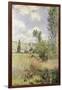 Path in Ile Saint Martin, Vetheuil-Claude Monet-Framed Giclee Print