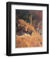 Path in Muhltal-Eugen Bracht-Framed Art Print