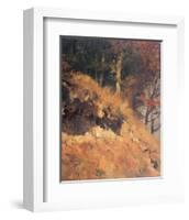 Path in Muhltal-Eugen Bracht-Framed Art Print