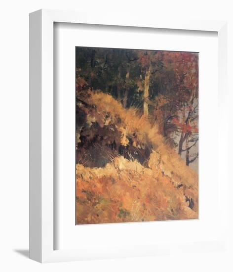 Path in Muhltal-Eugen Bracht-Framed Art Print